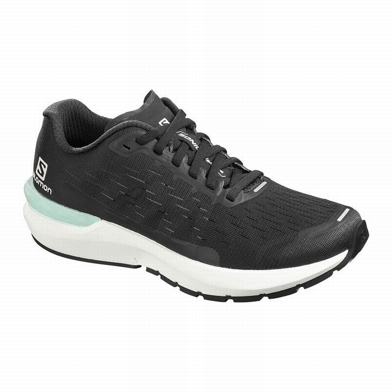 Zapatillas De Running Salomon Mujer Negras / Blancas - Salomon Argentina SONIC 3 BALANCE W ,931856-W